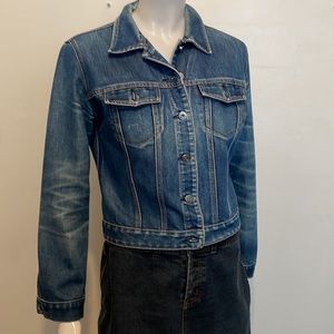 Gap Denim Fitted Jacket Medium